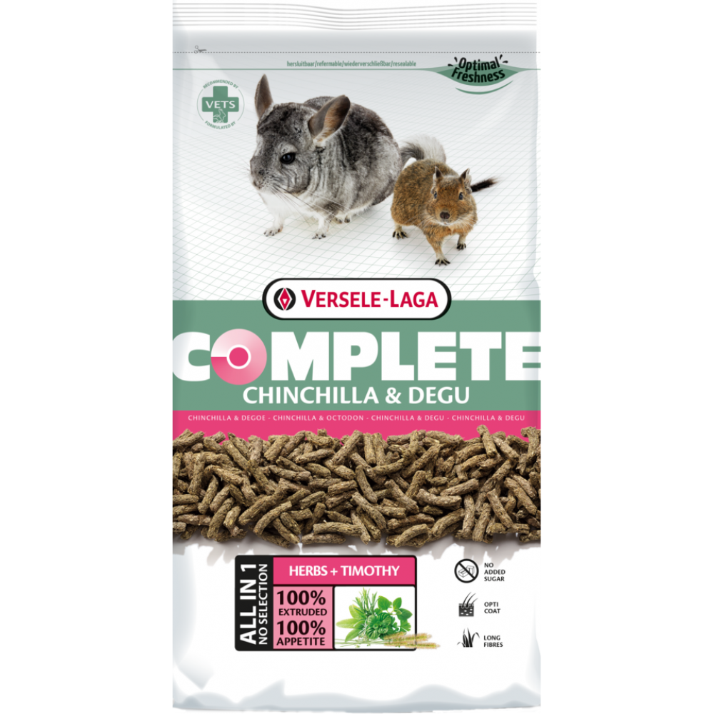 PRESTIGE CHINCHILA & DEGU COMPLETE ADULT - 8 KG