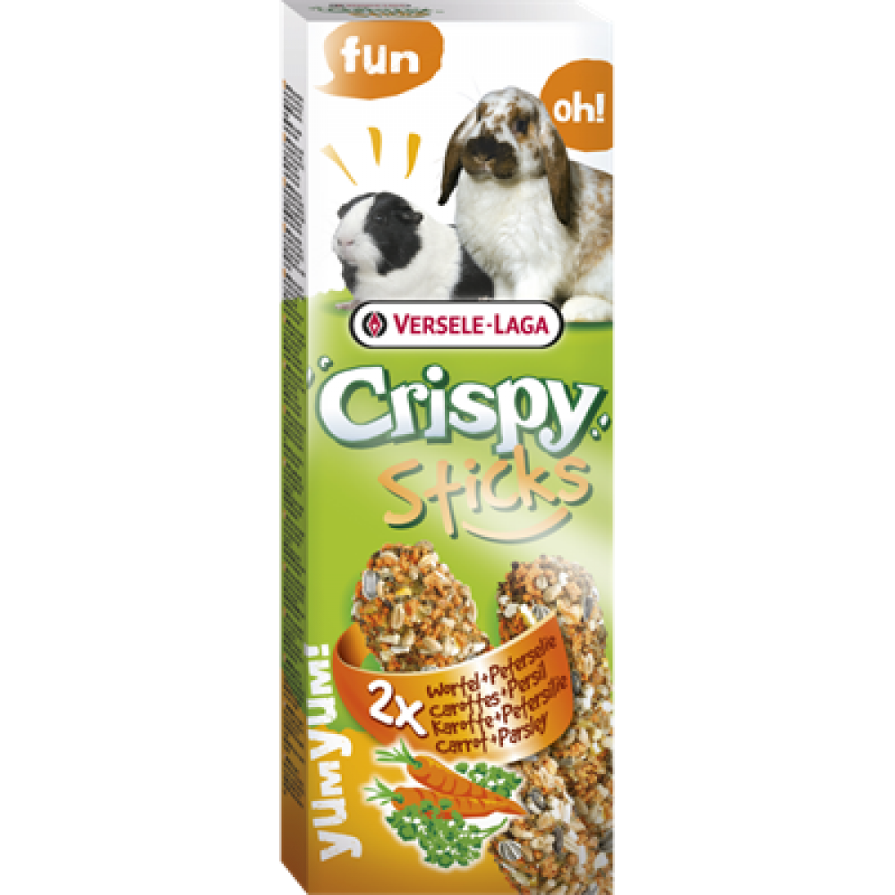 VERSELE LAGA BARRAS COELHO CAVIA CENOURA E SALSA  - 2 UNID.