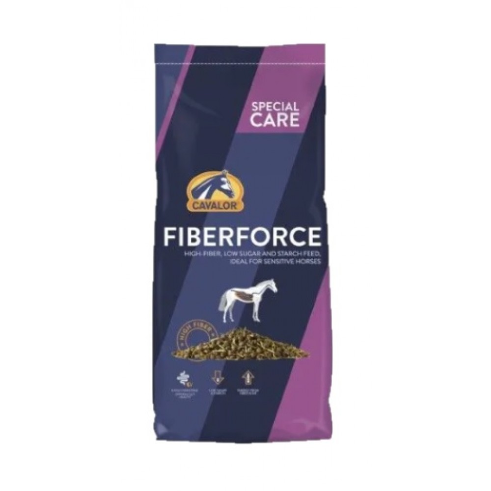 CAVALOR CAVALOS FIBERFORCE MISTURA- SACO 15KG