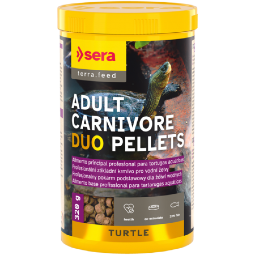 SERA TURTLE ADULT CARNIVOR DUO - 1000 ML