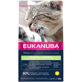 EUKANUBA CAT ADULT HAIRBALL  2 KG