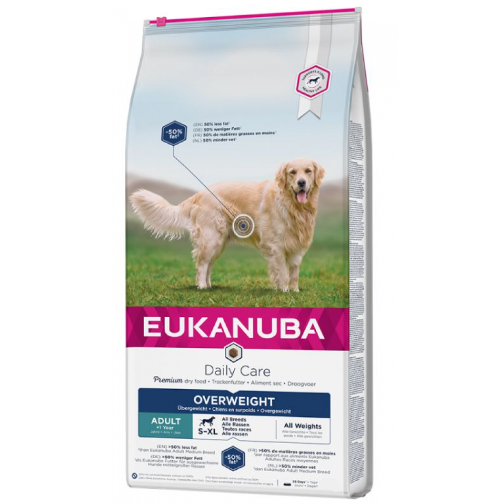 EUKANUBA CAO DAILY CARE OVERWEIGHT/STERILIZED 2.5 KG