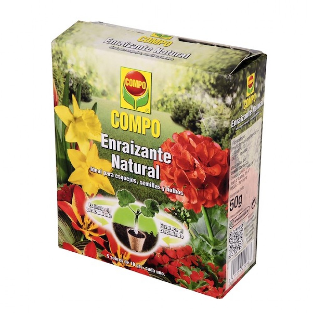 COMPO ENRAIZANTE NATURAL ( 5 SAQUETAS X 10GRS)