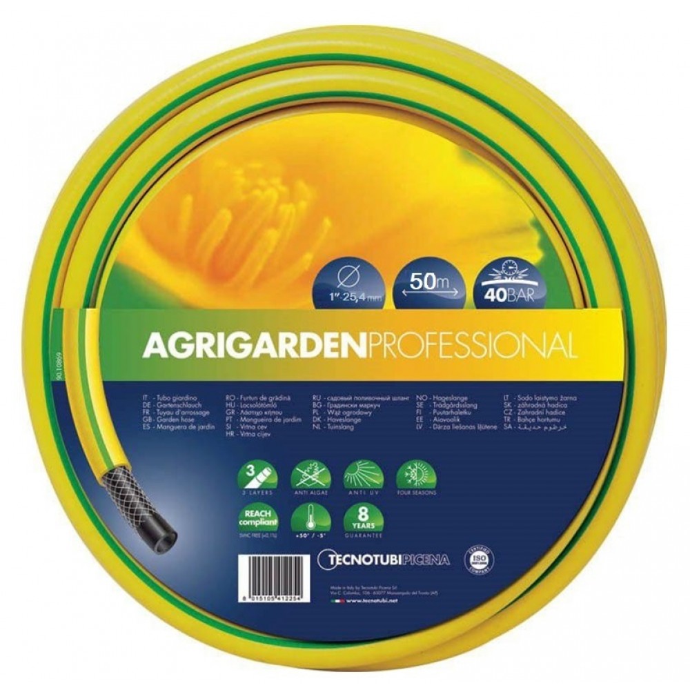 MANGUEIRA AGRIGARDEN PROFESSIONAL 1'' - 50M