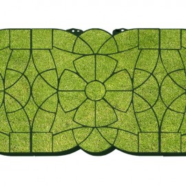 PACK GEOGRELHA WAVE & FLOWER VERDE