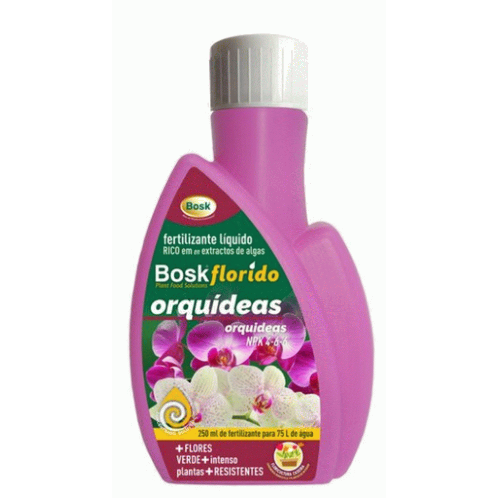 ADUBO BOSKFLORIDO ORQUIDEAS LIQUID-250ML