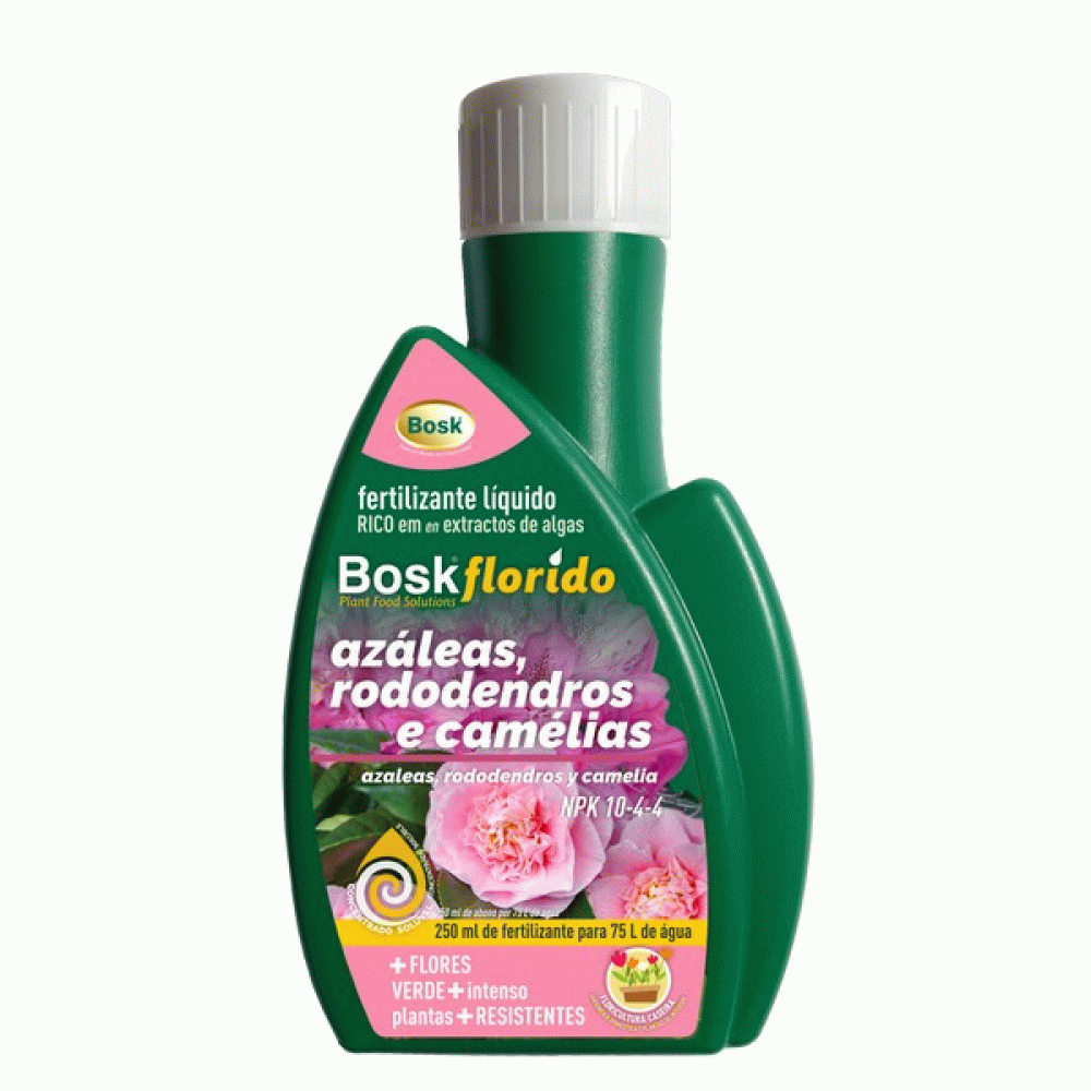 ADUBO BOSKFLORIDO AZALEAS/CAMELIAS-250ML