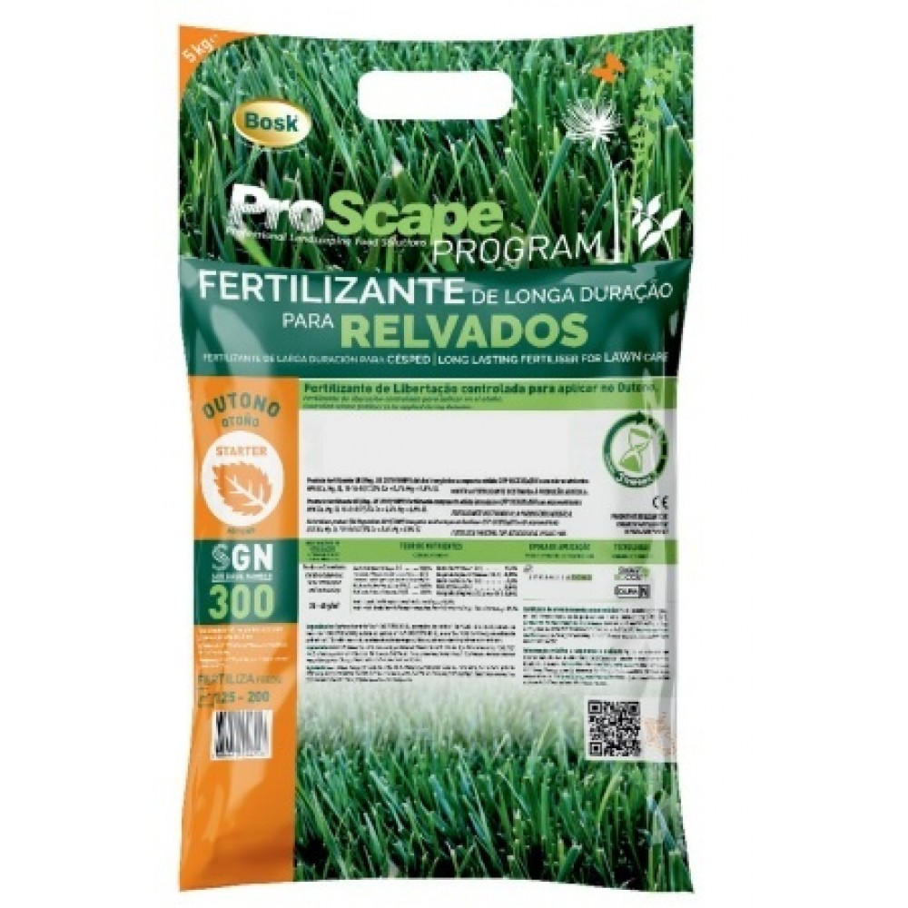 ADUBO BOSKGROW PROSCAPE PROGRAM STARTER/OUTONO 18-20-8 - 5KG