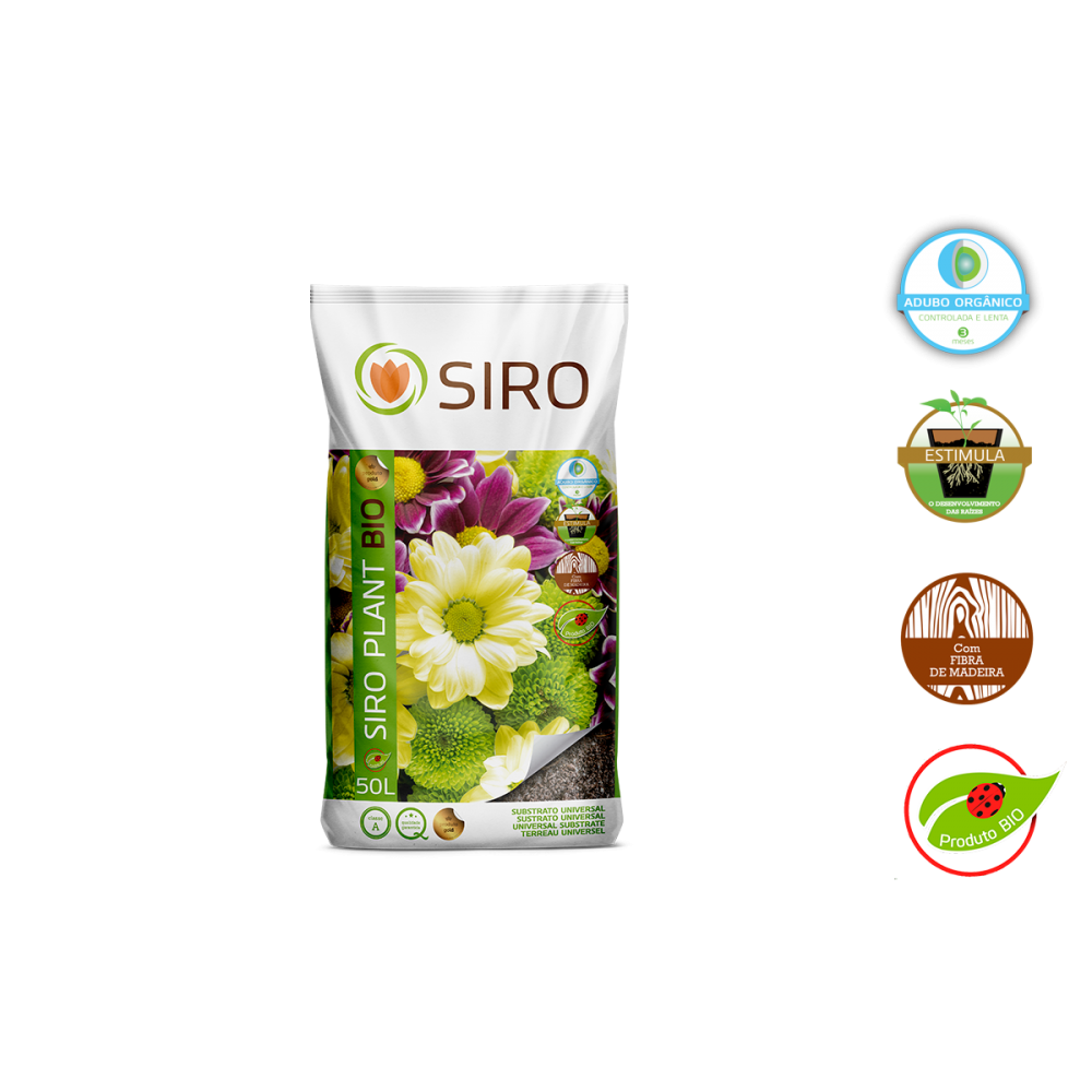 SIRO-PLANT BIO  SUBSTRATO VEGETAL- SC 50LT
