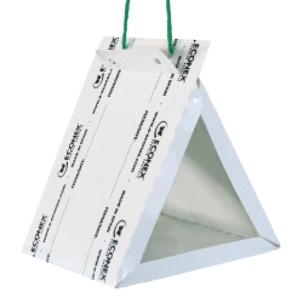 ECONEX ARMADILHA MINI BRANCO TRIANGULAR DESCARTÁVEL
