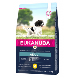 EUKANUBA CAO ADULTO RAÇAS MEDIAS 12 KG