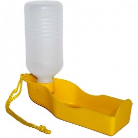 BEBEDOURO DE VIAGEM PINTADO AMARELO 200ML