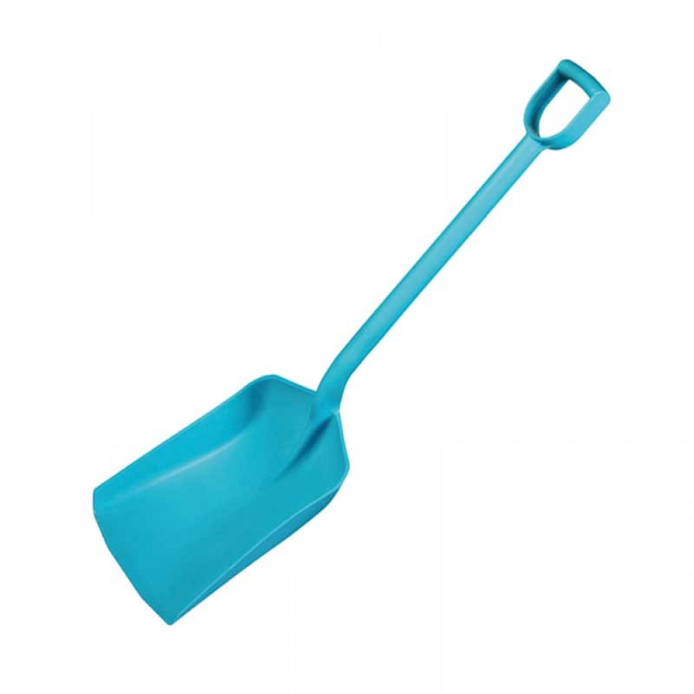 PÁ PLASTICA COM CABO PARA CAVALOS