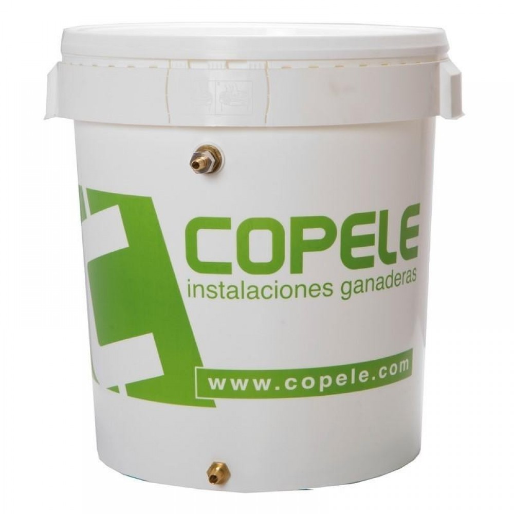 CO.DEPOSITO 30 LITROS C/CESTO PARA BEBEDOURO DE CAES