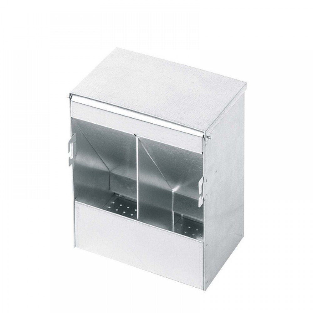 COMEDOURO CHAPA PERDIZES COM VISOR