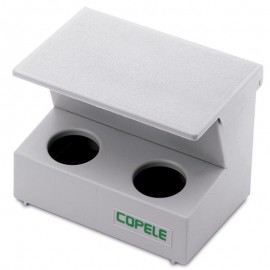 COMEDOURO DISPENSADOR PLASTICO PERDIZES/POMBOS 2 BURACOS