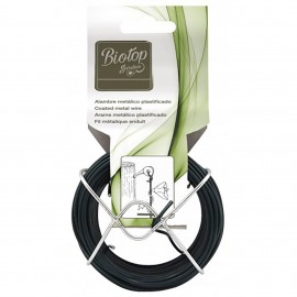 ARAME METALICO PLASTIFICADO VERDE, Ø1 mm x 50 m