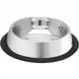 COMEDOURO L AÇO INOXIDAVEL PRATEADO 1800ML