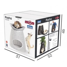 CASINHA PARA GATOS PASHA CASTANHA