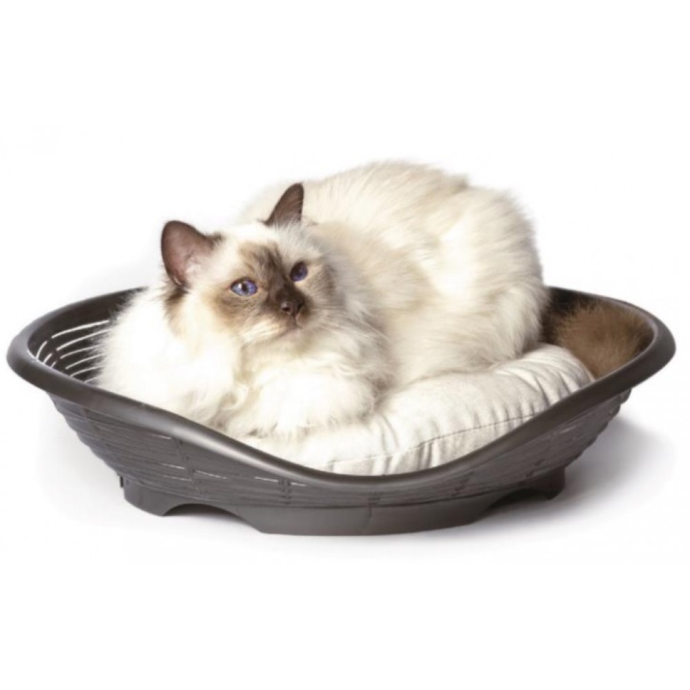 CAMA PASHA COM ALMOFADA CINZA