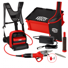 FELCO TESOURA DE PODA ELECTRICA F802 G - BATERIA PLUS ( CANHOTOS )