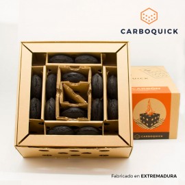 CARVÃO KIT PRÁTICO PARA CHURRASCOS CARBOQUICK