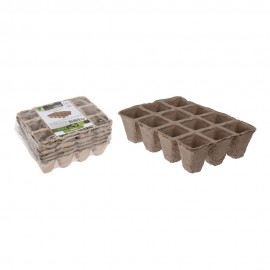 KIT COVETES PARA SEMEAR PLANTAS 6 UNIDADES 16X12X5CM