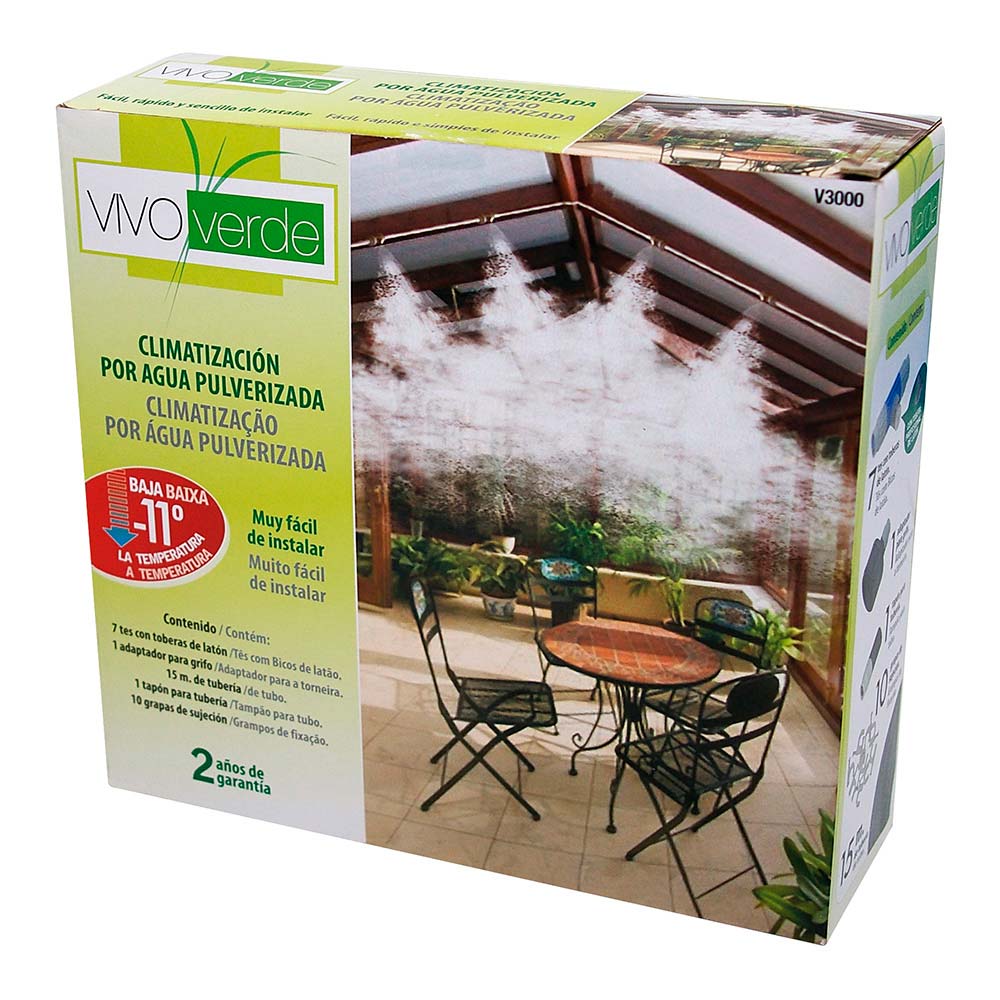 KIT NEBULIZADOR MISTING AND COOLING -15MTS