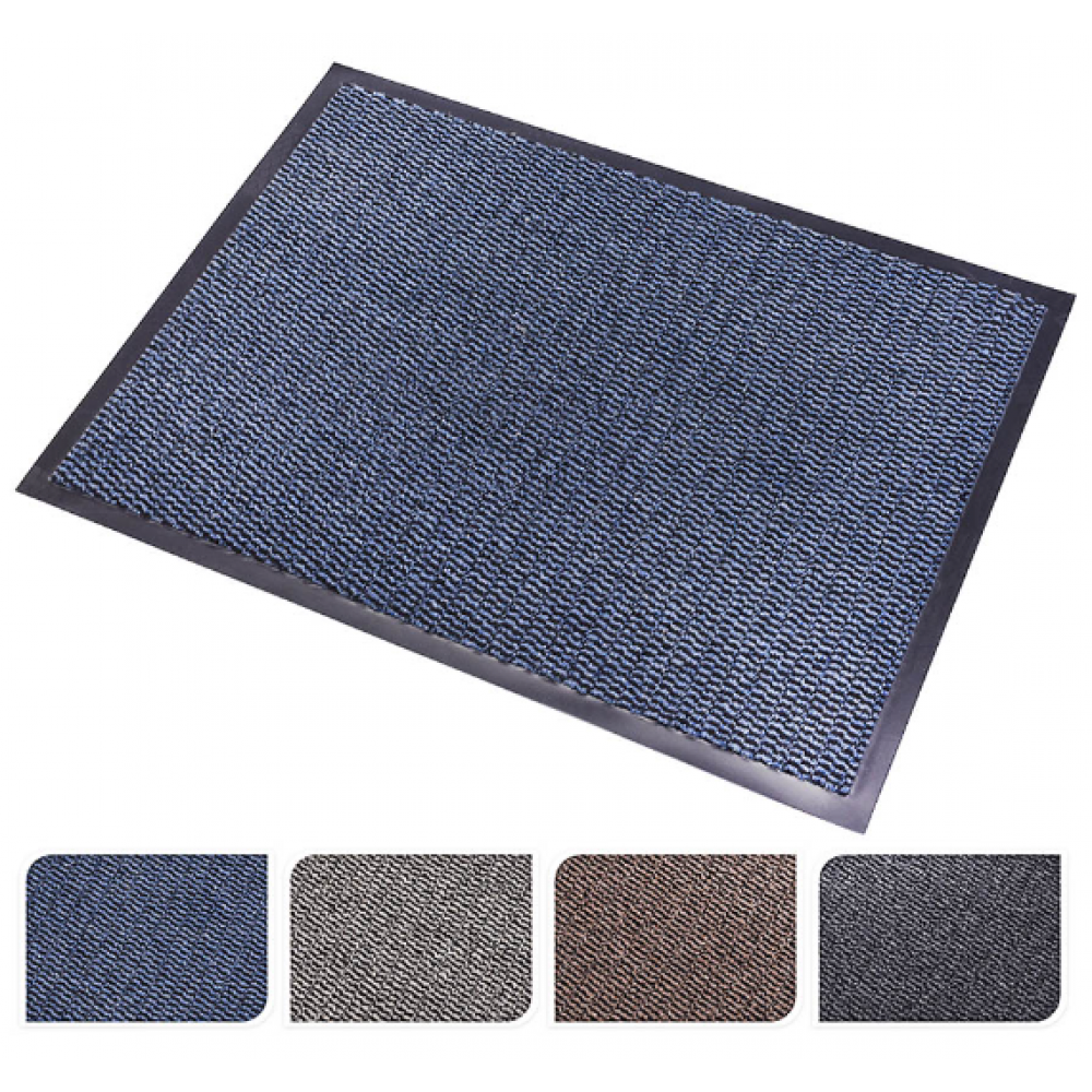 TAPETE DE BORRACHA CORES SORTIDAS 60X40CM