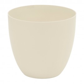 VASO DE INJEÇÃO MODELO CUENCO Ø18cm COR ECRU