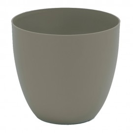 VASO DE INJEÇÃO MODELO CUENCO Ø18cm COR TAUPE