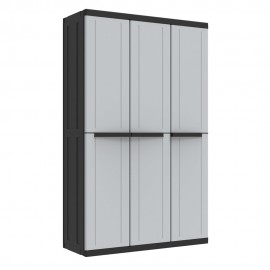 ARMARIO PVC 3 PORTAS C-LINE 102A<br>