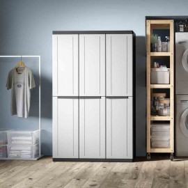 ARMARIO PVC 3 PORTAS C-LINE 102A<br>