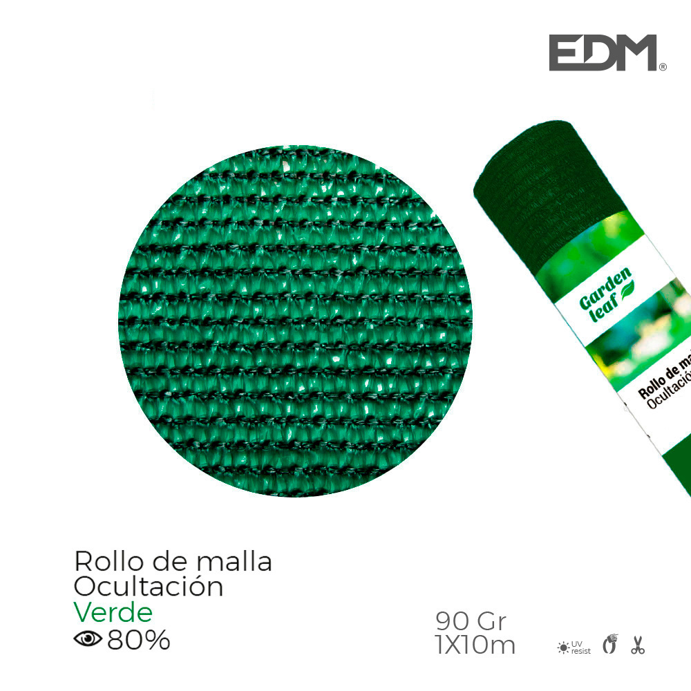REDE DE SOMBRA 80% 90GR/M2  - ROLO 1 X 10 MT