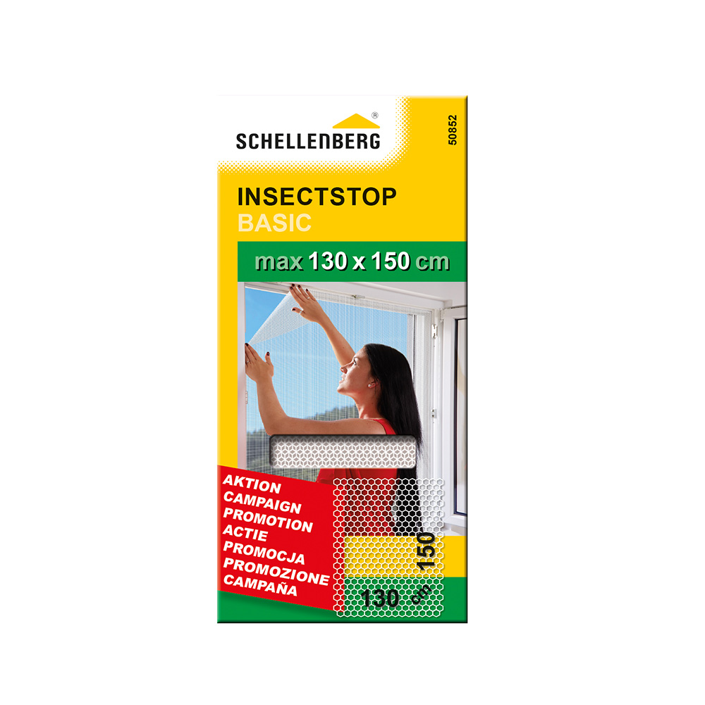 REDE MOSQUITEIRA COR BRANCO C/ VELCRO INCLUÍDO 130x150CM