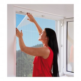 REDE MOSQUITEIRA COR BRANCO C/ VELCRO INCLUÍDO 130x150CM