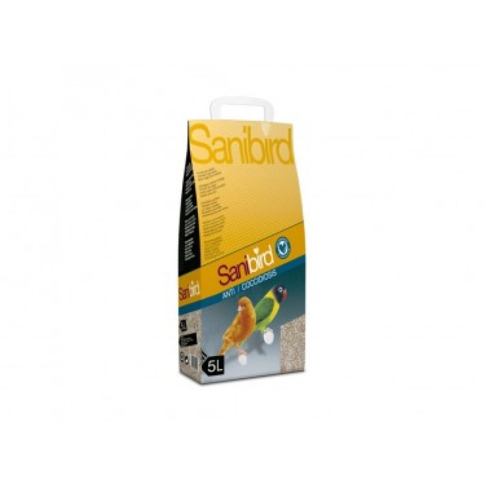 SANIBIRD AREIA PARA GAIOLAS DE AVES EXOTICAS 5L