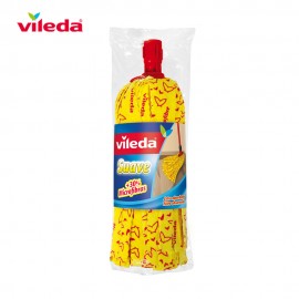 VILEDA RECARGA ESFREGONA TIRAS MICROFIBRAS AMARELAS SUAVE