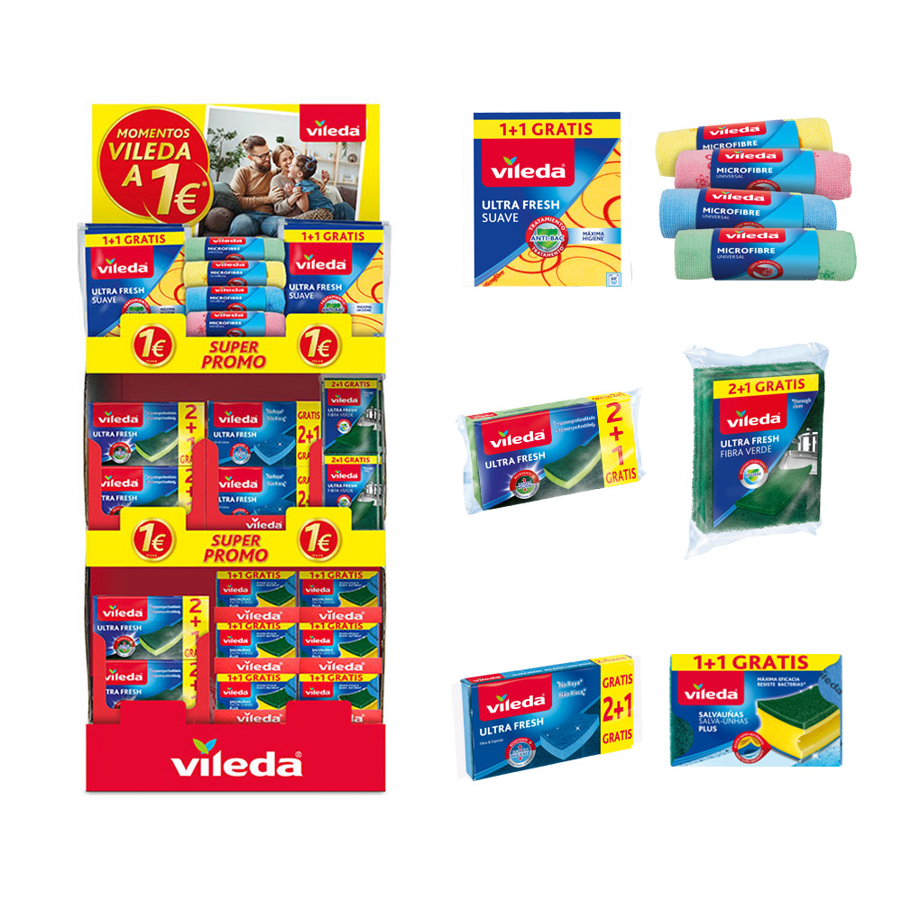EXPOSITOR VILEDA MOMENTOS A 1€