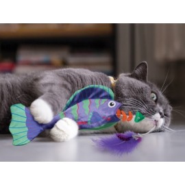 KONG BRINQUEDO PARA GATOS WRANGLER ANGLER FISH