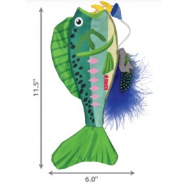 KONG BRINQUEDO PARA GATOS WRANGLER ANGLER FISH