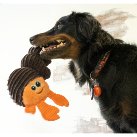 KONG BRINQUEDO PARA CÃES CUTESEAS RUFFLEZ CRAB (S/M)