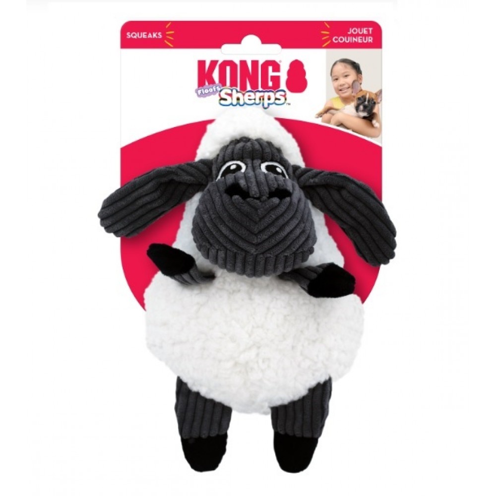 KONG BRINQUEDO PARA CÃES SHERPS FLOOPS SHEEP (M)