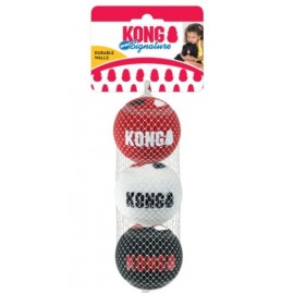 KONG BRINQUEDO PARA CÃES SIGNATURE SPORT BALL PACK 3 (M)
