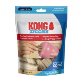 KONG BISCOITOS ZIGGIES ENHANCED PUPPY (M/L) -227G