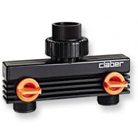 CLABER TOMADA DUAS VIAS R.3/4