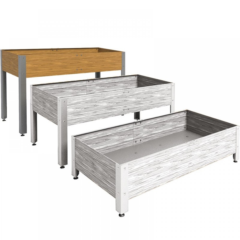 CO.MESA DE CULTIVO 146 X 72CM PERNA ALTA