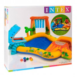 PISCINA INFANTIL INFLÁVEL 'OCEAN PLAY CENTER'. 249x191x109cm