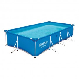 PISCINA QUADRADA 400x211x81cm PVC 56405CB