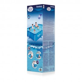 PISCINA QUADRADA 259x170x61cm PVC 56403B